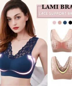 LAMI BRA – Push Up Comfort super elastični prozračni čipkasti grudnjak