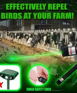 Laserska svjetiljka za tjeranje ptica ScareAway