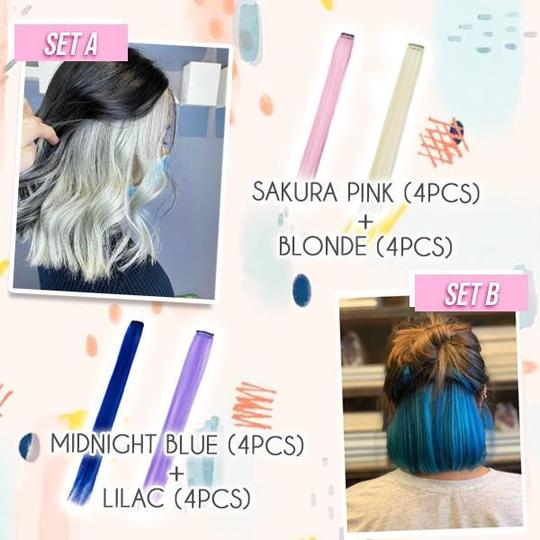 Obojeni set ekstenzija za kosu Hairdrobe - Image 6