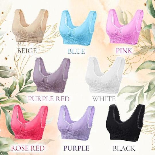 CozyFit X-Buckle čipkasti potporni grudnjak - Image 6