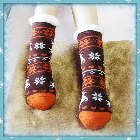 Udobne termo papuče čarape - Image 6