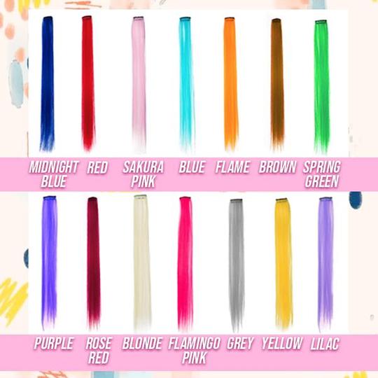 Obojeni set ekstenzija za kosu Hairdrobe - Image 5