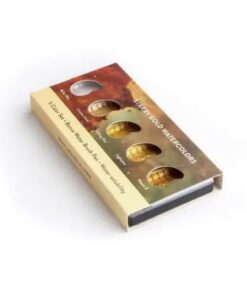 Zvjezdano zlatne akvarele 5 set