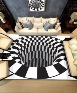 Vortex Illusion Rug