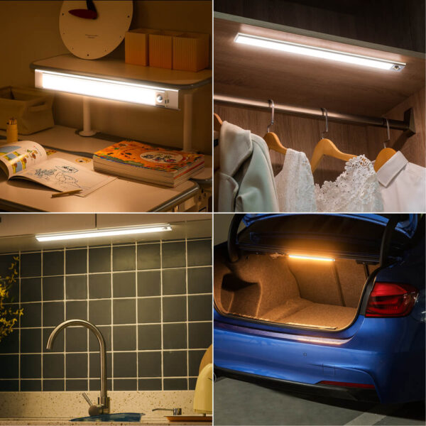 Svjetla za ormar s punjivim senzorom pokreta - Image 6